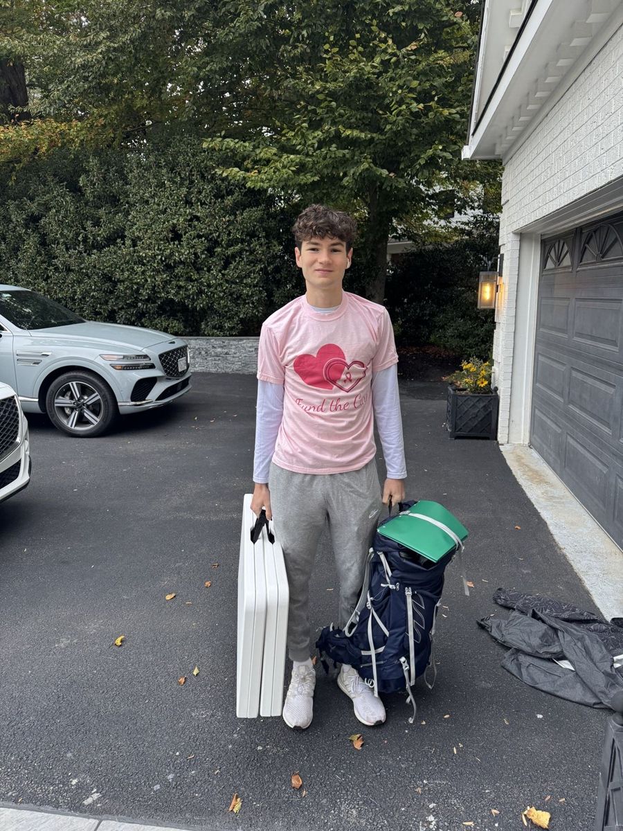 Preparing to go to promote