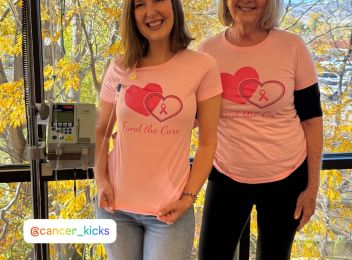 Cancer Kicks was featured by My Guru Cancer on Instagram – a stage 4 breast cancer thriver. We are proud to be supported by thrivers!